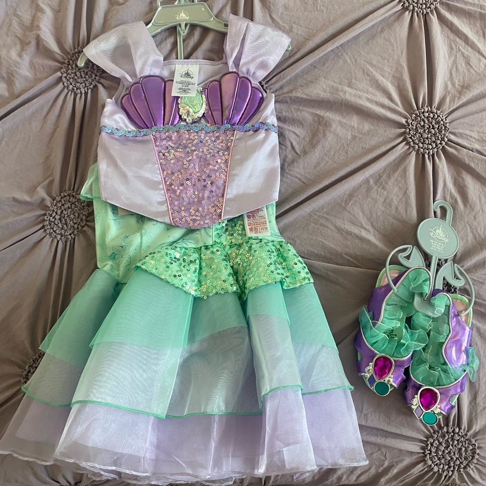 Ariel Costume w shoes